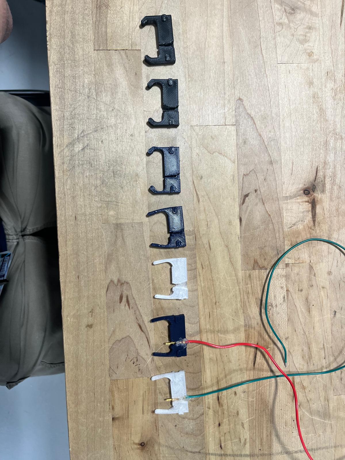 Contact clip iterations from the TTM internship